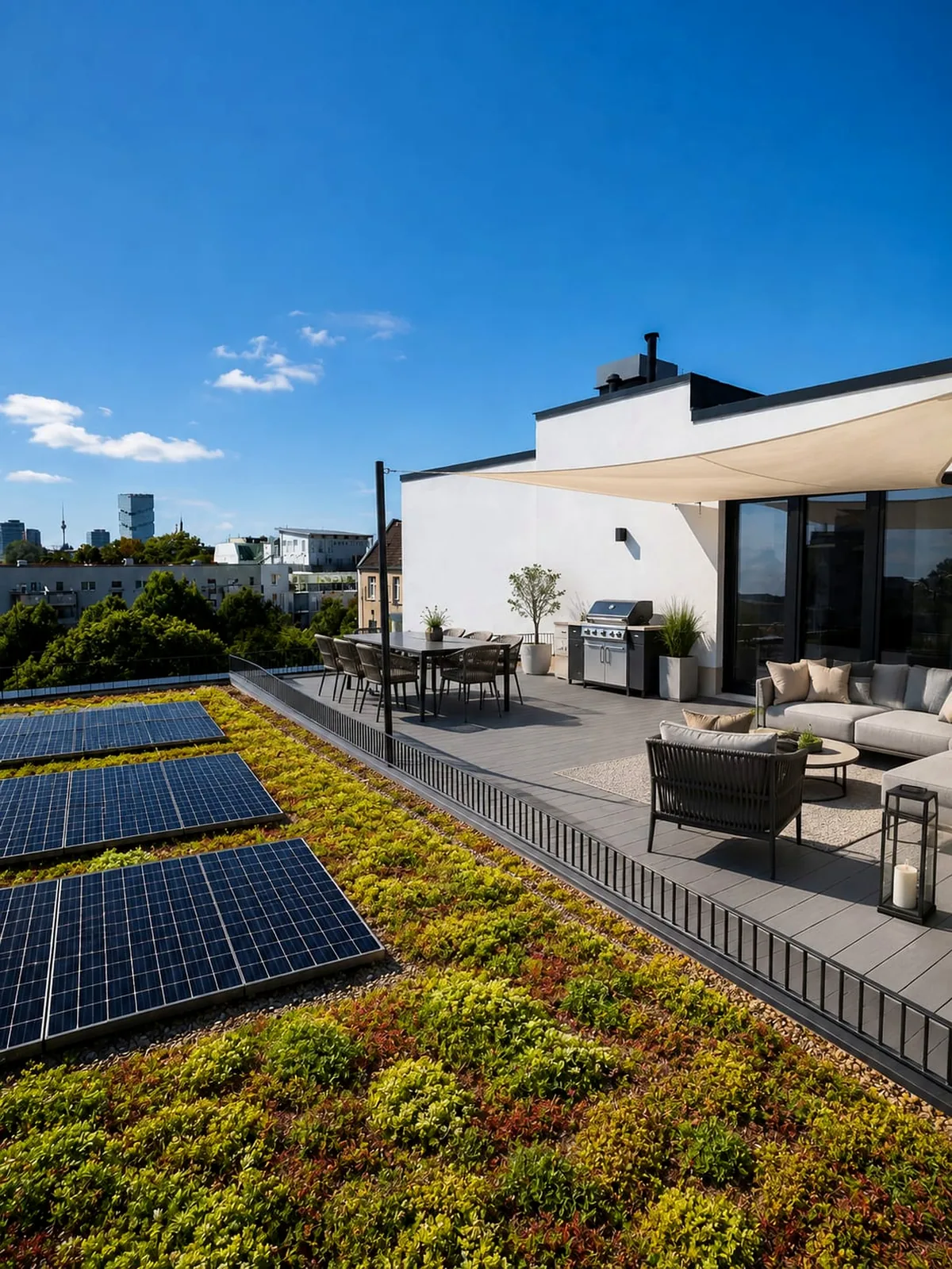 Roof terrace