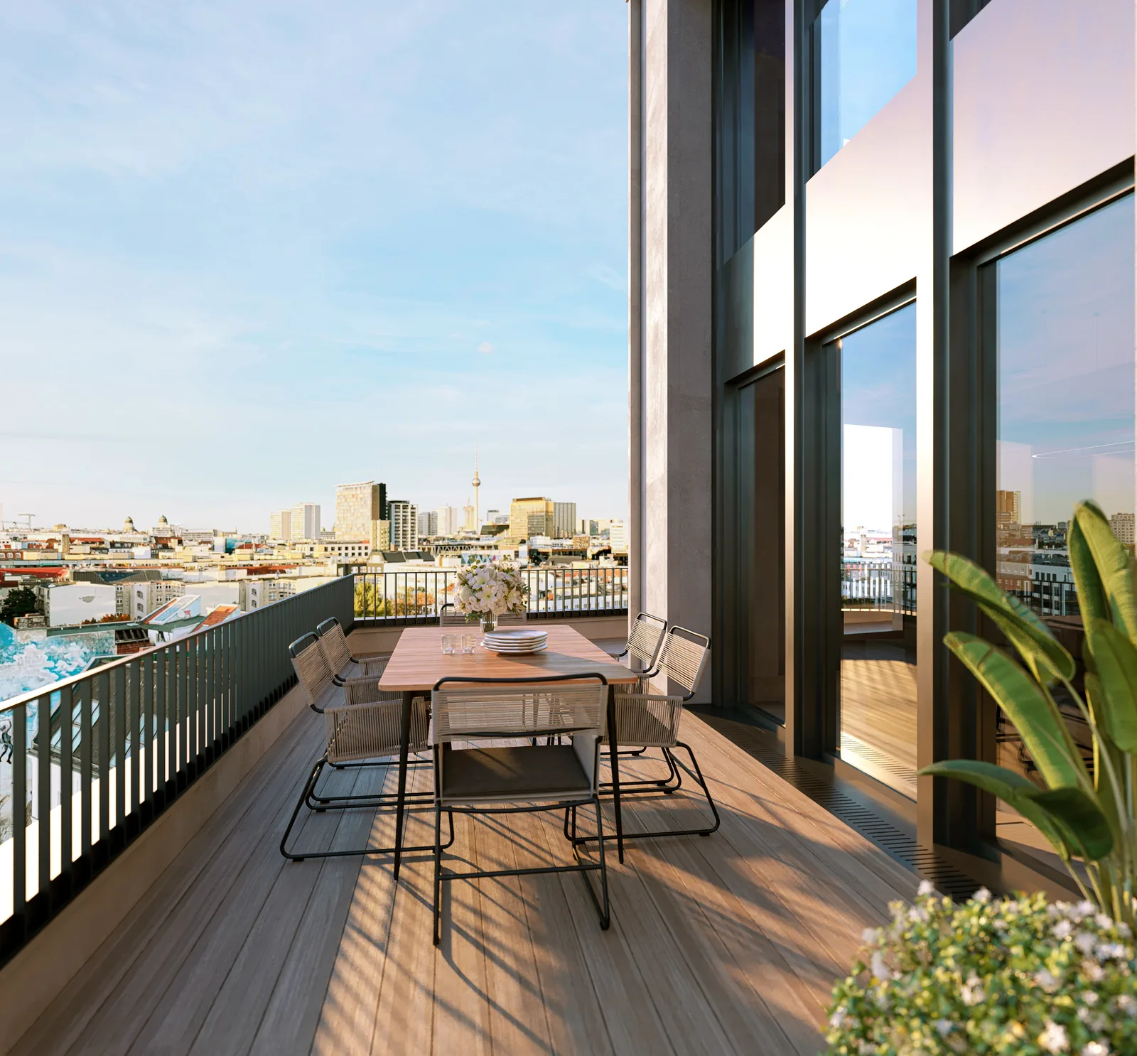Penthouse terrace