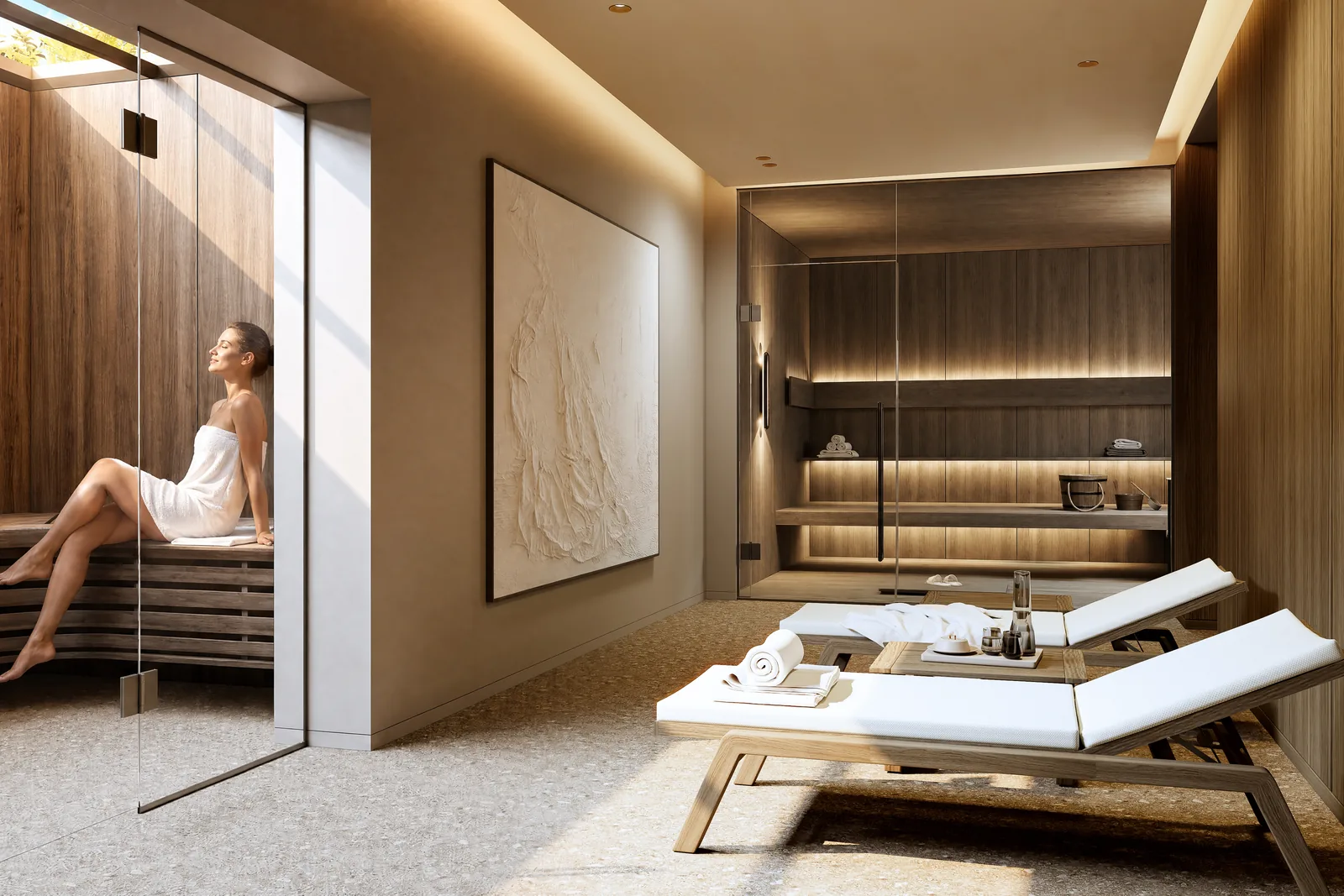 Spa sauna